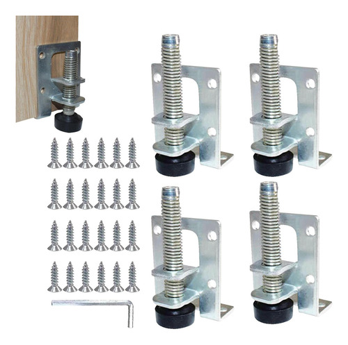 Furniture Feet - Heavy Duty Table Leg Levelers - Screw