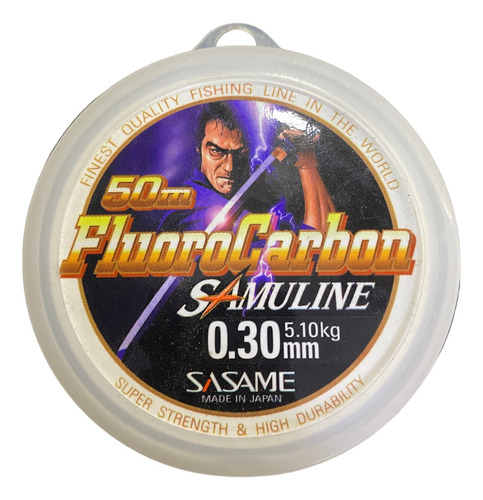Fluorocarbon Samuline De Sasame 0.30mm 50m 5,10kg Nylon Fly