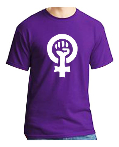 Remera Feminismo 8m Ni Una Menos Mujer Puño Mujer Femenino