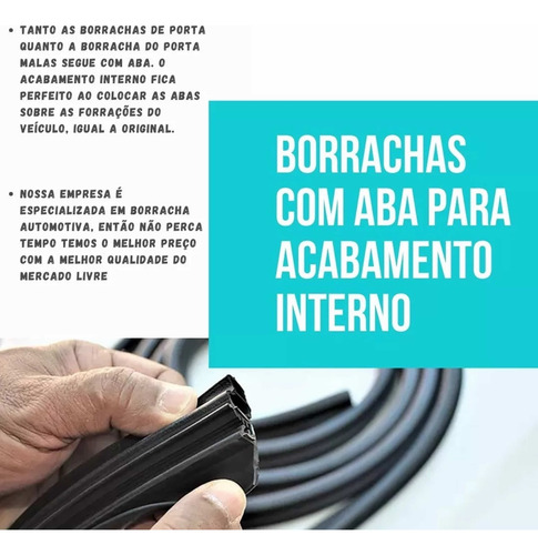 Guarnição De Vedação Tampa Traseira Uno Mille Premium Elba