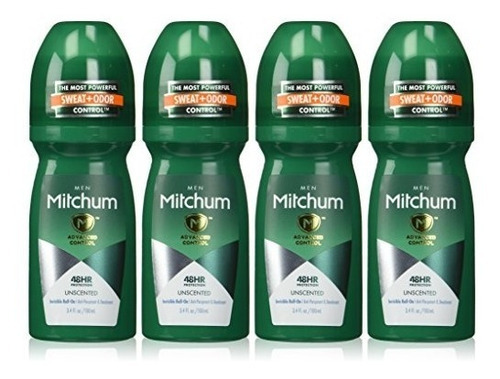 Mitchum Anti-perspirant - Desodorante, Roll On, Sin Perfume