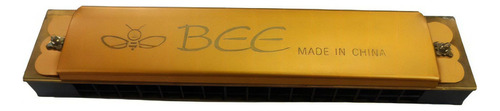  Gaita De Boca Harmônica Diatônica Bee 16 Furos 32 Tons