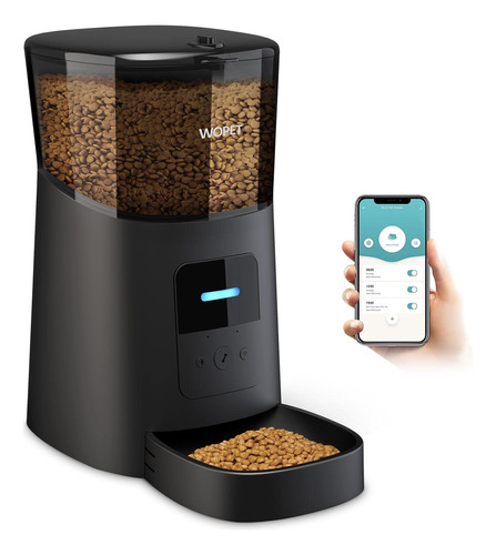 Wopet Comedero Automtico Para Gatos De 6 Litros, Alimentador