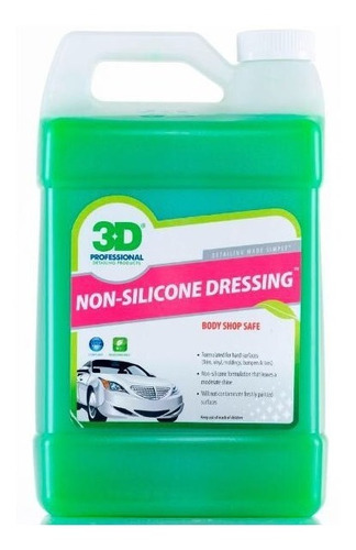 Non-silicone / Revividor De Neumaticos Sin Silicona 4l / 3d