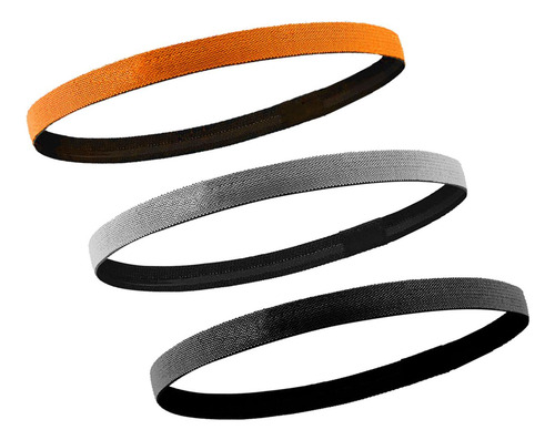 3 Diademas Deportivas Elásticas, Diademas Para El Pelo,