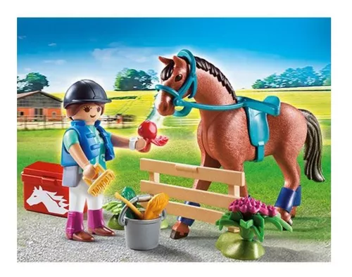 Comprar Playmobil - Set de regalo de granja de caballos de campo