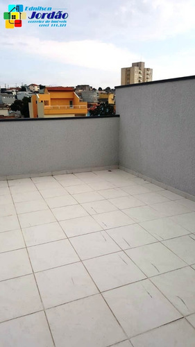 Cobertura Com Churrasqueira 70m² De Área Útil + Quintal !! - 1472