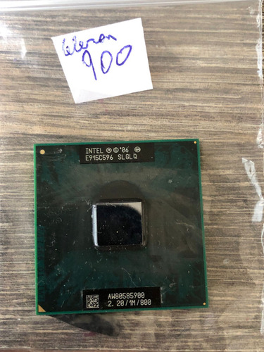 Processador Intel Celeron 900 Slglq 1m 2.2ghz Aw80585900 (Usado)
