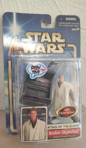 Star Wars 3.75 Anakin Skywalker & Zam Wesell At Of T Clones. (Usado)