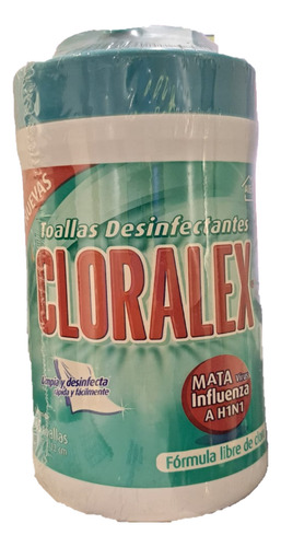 Cloralex Toallitas Desinfectantes 2 Botes De 35 Unidades C/u