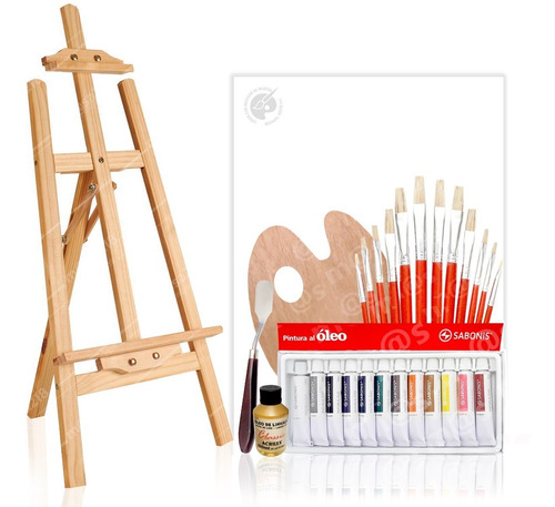 Kit De Pinturas Al Óleo.