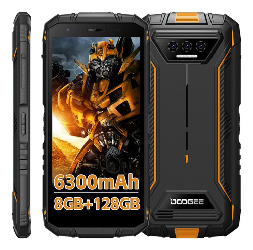 2 Doogee S41 Plus Celular 8 Gb (4+4) Ram 128 Gb Rom 6300 Mah