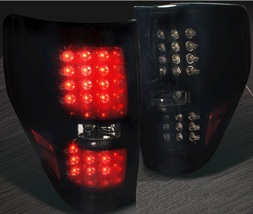 Ford Lobo F150 F-150 2009 - 2013 Juego Calaveras Led Ahumada