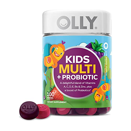 Olly Niños Multivitamina + Gummy Probiótico, Apoyo M6i03