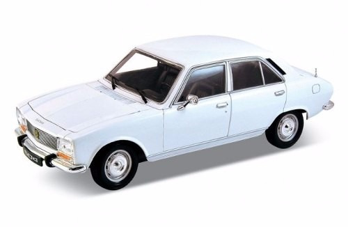 Welly Auto Colección Metal Escala 1:24 1975 Peugeot 504