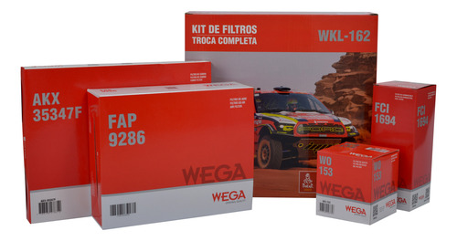 Kit Filtros Ar Óleo Combustível A/c Ford Ka 1.0 12v 2015