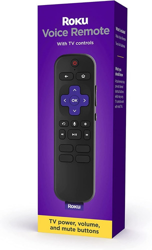 Roku Control Remoto Control De Voz Original Nuevo Sellado