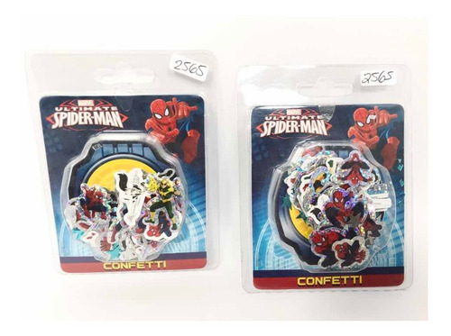 2paq Confetti Spiderman Hombre Araña Fiesta Mesa Decoracion