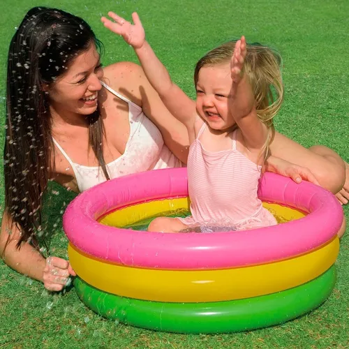 comprar Piscina Inflable Intex Arcoiris Bebe1-3 61cm X 22cm