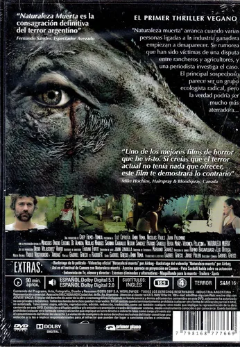Naturaleza Muerta (2014) - Dvd Nuevo Original Cerr. - Mcbmi