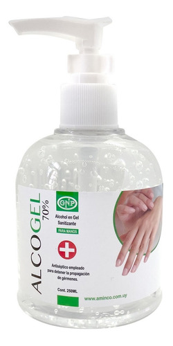 X12 Alcohol En Gel Gnp 250ml