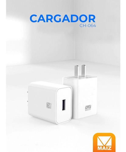 Cargador Portatil Usb Carga Rapida Pared Portatil Universal