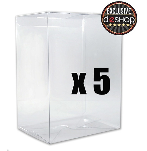 5 Protectores Para Funko Pop Transparente Facil Armado