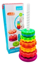 Comprar Juego Torre De Encastre De Aros Tuercas - Primera Infancia