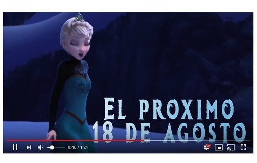 Invitación En Vídeo De Frozen 1 Y 2