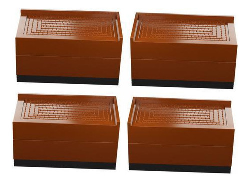 Li 2 Extensores De Para Elevadores De Mesa Castanho Grande
