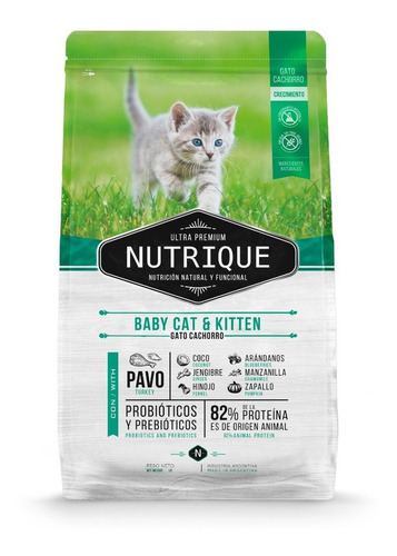 Nutrique Gatito Baby Cat & Kitten 2 Kg Nuska Mascotas