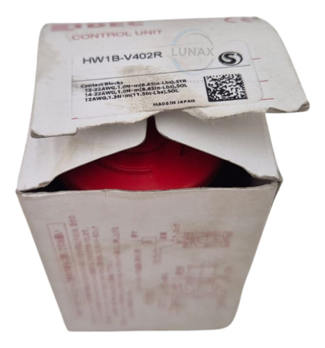 Idec Hw1b-v402r Interruptor Para Paro