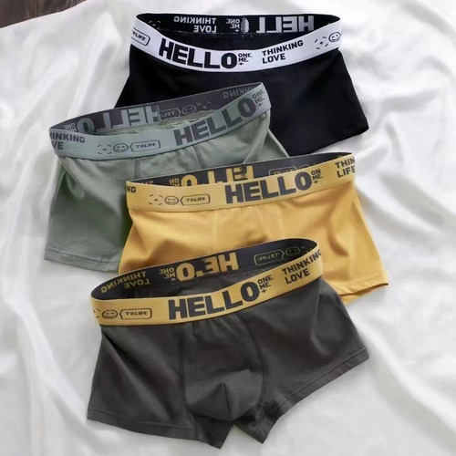 5pz Bóxer Caballero Pack Ropa Interior Calzón Algodón