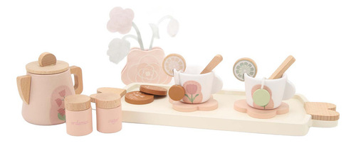 Juego De Té Pretend Play Juguete De Aspecto Delicado Y Fino