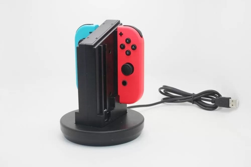 Cargador Para Nintendo Switch Joy Con Controles Base Cargado