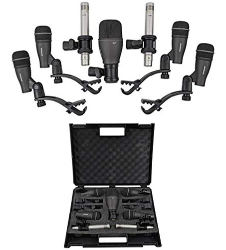 Samson Dk707 Mic Kit De Carga De 7 Piezas