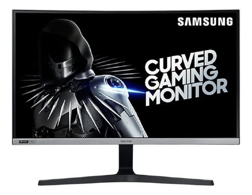 Monitor gamer curvo Samsung CRG5 C27RG50FQ led 27" dark blue gray 100V/240V