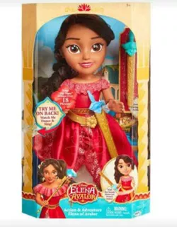 Muñeca Elena De Avalor Toddler Deluxe Articulada 35cm Disney