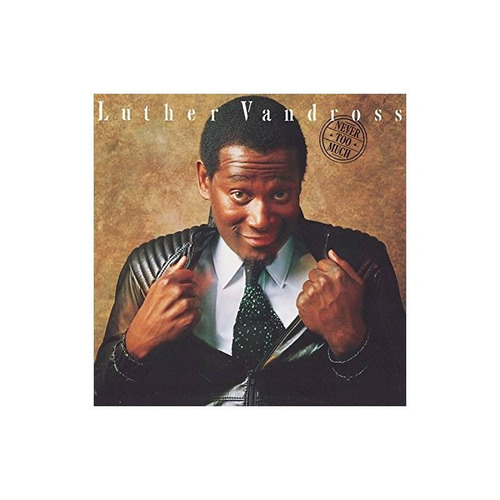 Vandross Luther Never Too Much 150 Gram Vinyl Lp Vinilo