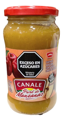 Puré De Manzanas X 375g Canale Sin Tacc