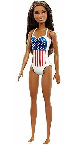 Barbie Doll Usa Olympic Swimmer - Nikki Afroamericana Con Tr