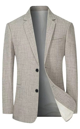 Saco Blazer Hombre Moda Formal Casual Confort Slim Fit