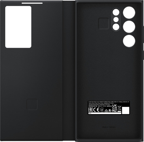 Imagen 6 de 7 de Case Galaxy S22 Ultra S-view Flip Cover Original Negro