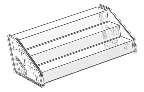 Soporte De Acrílico Para Estante De Exhibición, 3 Niveles