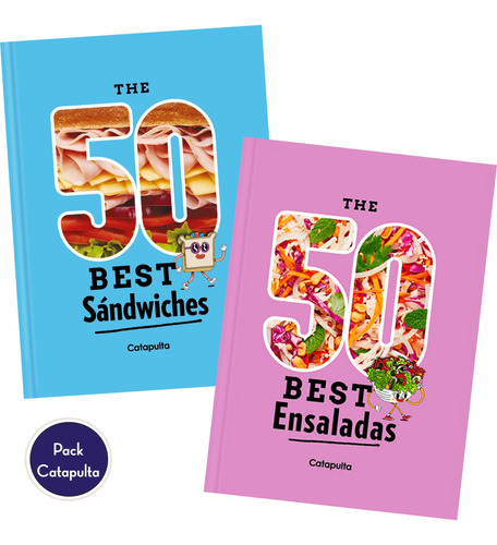 Libros The Best Sandwiches + The Best Ensaladas Catapulta