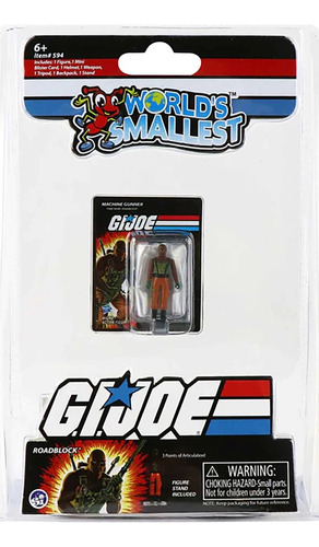 Roadblock World's Smallest Gi Joe