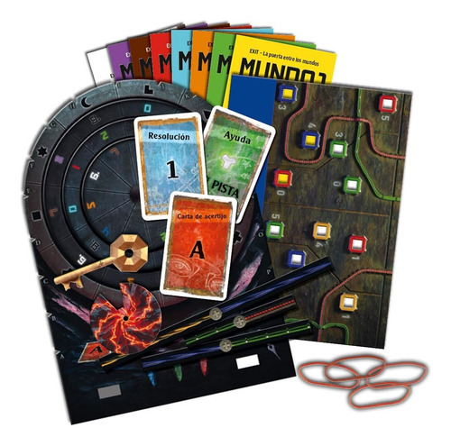Juego De Mesa Exit 18 La Puerta Entre Los Mundos Devir