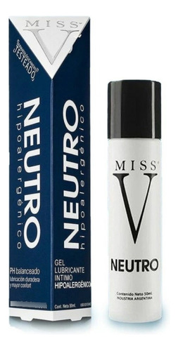 Gel Intimo Lubricante Miss V Neutro 50ml