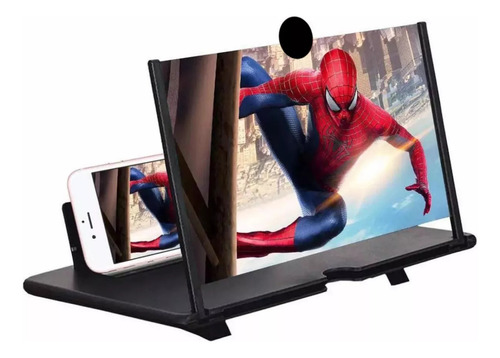Bile Phne - Pantalla Amplificadra Celular 3d Clr Negr