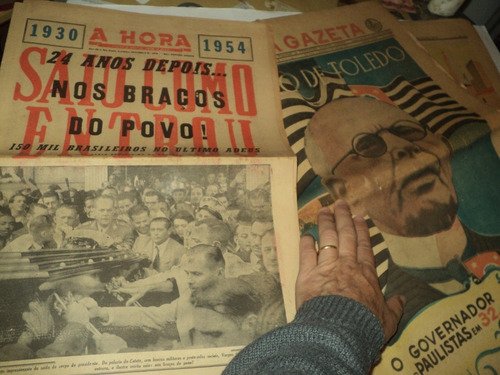 Imagem 9 de 10 de A Gazeta - Edição Comemorativa Epopéia 32 - Completo - Raro!